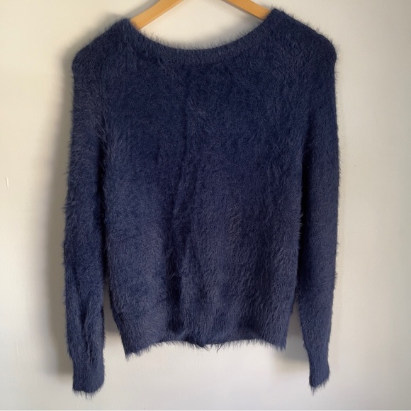 Velvet Graham & Spencer Kelsey Cardigan With Slip Dress Sz Medium Blue Eyelash - Picture 5 of 12